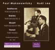 Paul Makanowitzky, violin. Noel Lee, klaver. Beethoven, Brahms, Mozart